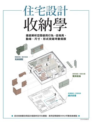 cover image of 住宅設計收納學